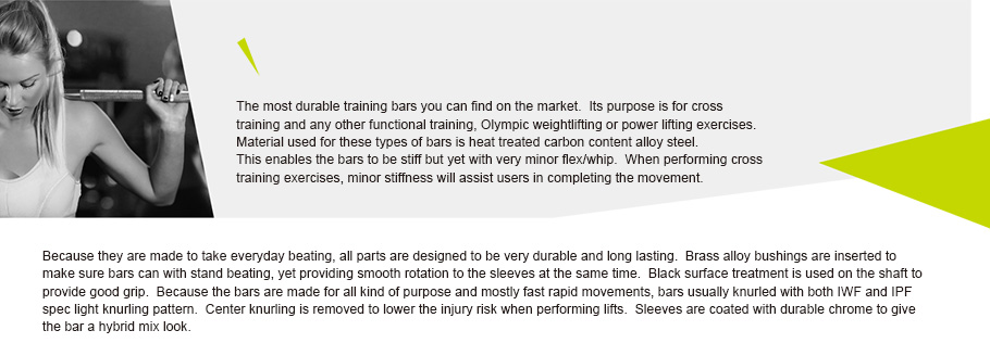 CROSS  TRANING BARS