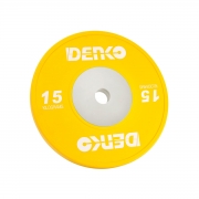 15 kg Calibrated Competition Bumper plates
