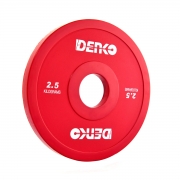 Rubber coated fractional plates 2.5kg